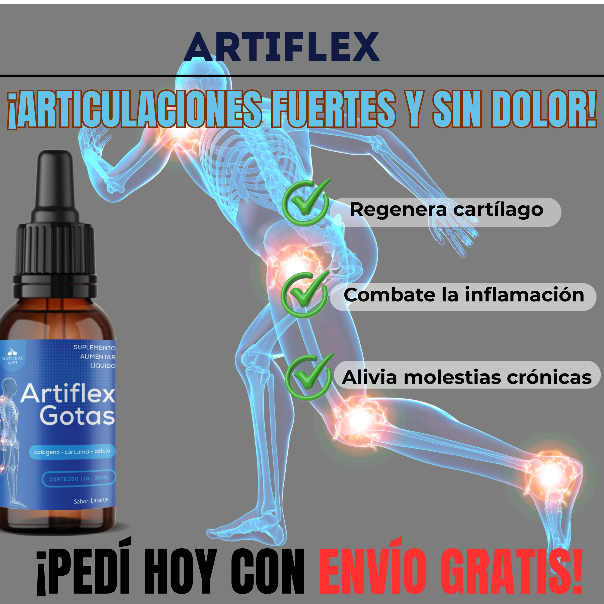 Artiflex Gotas – Salud Articular, Flexibilidad y Alivio Natural (30 ml) - Image 2