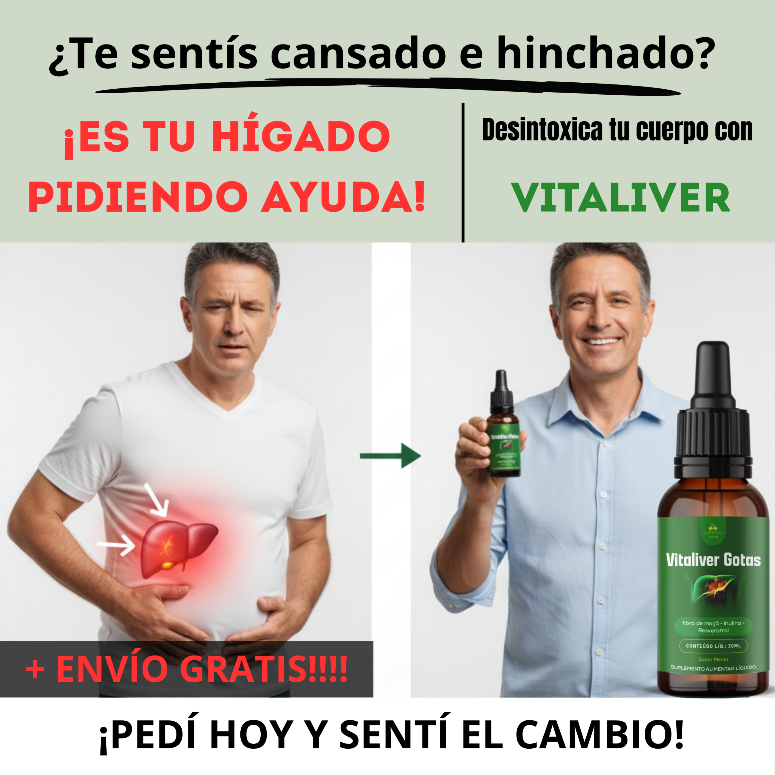Vitaliver Gotas – Soporte Natural para la Salud y Desintoxicación del Hígado (30 ml) - Image 2