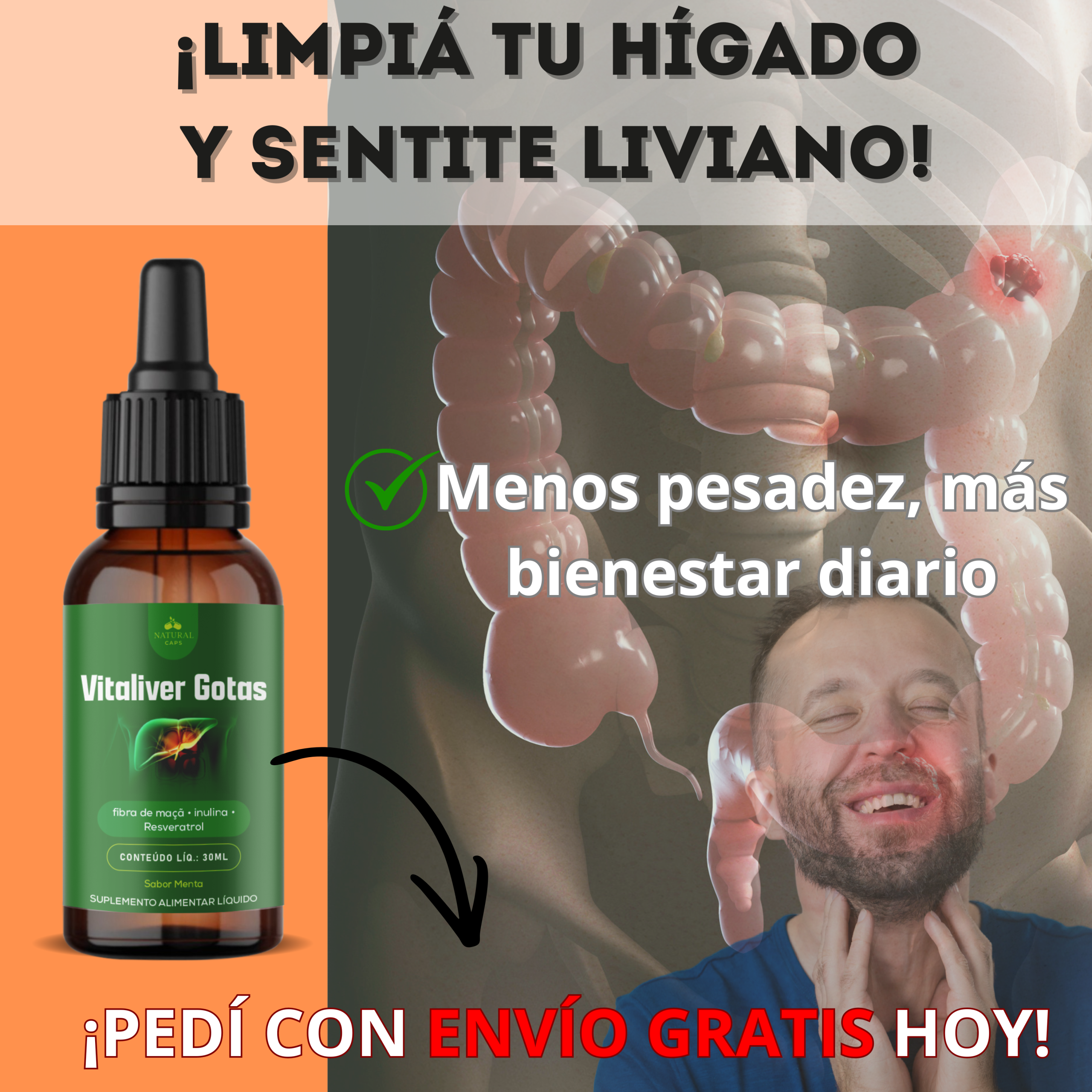 Vitaliver Gotas – Soporte Natural para la Salud y Desintoxicación del Hígado (30 ml) - Image 3