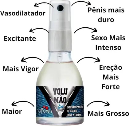 Volumão Spray – Intensificador de Macho (50 ml) - Image 3