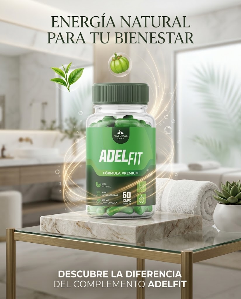 AdelFit – Control de Peso, Metabolismo Acelerado y Definición (60 Cápsulas)