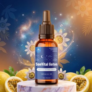 SonVital Gotas – Fórmulas para un Sueño Reparador y Relajación Profunda (30 ml)