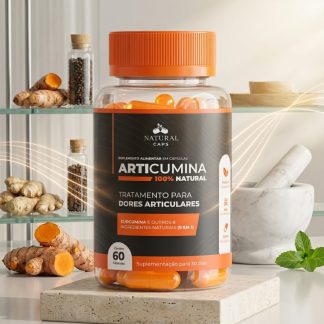 Articumina 100% Natural – Tratamiento Avanzado para Dolores Articulares (60 Cápsulas)