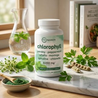 Micro Ingredients Chlorophyll Supergreens Complex 3.000 mg