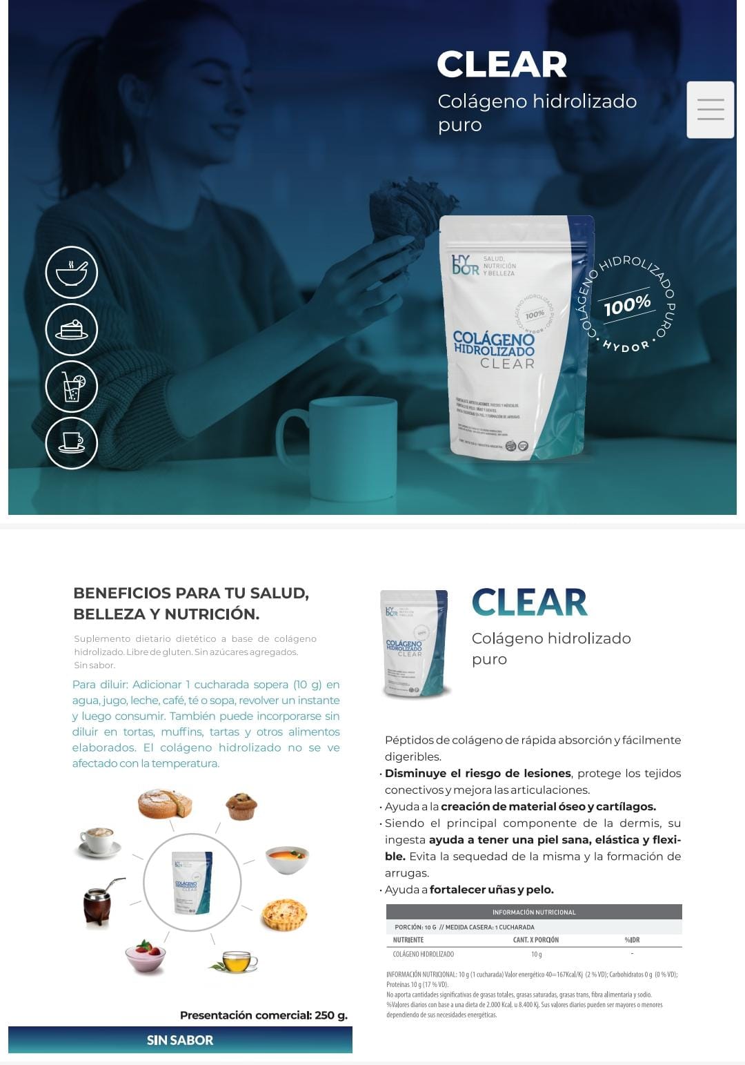 Colageno Hidrolizado Clear - Image 3