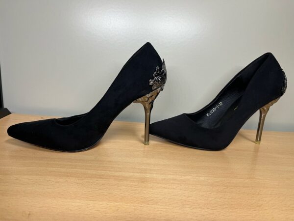 Big Tree Stiletto Carved Heel 37 - Imagen 6