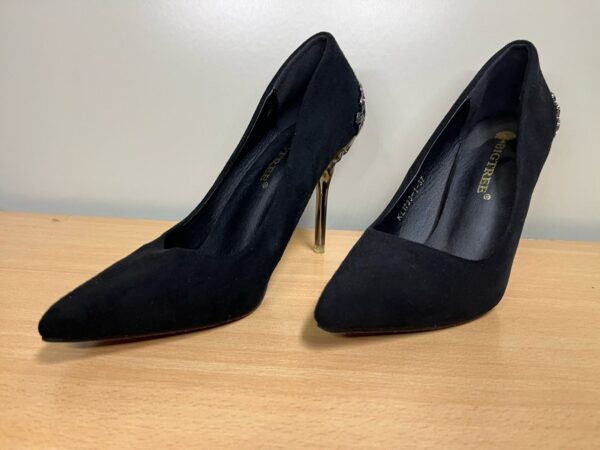 Big Tree Stiletto Carved Heel 37 - Imagen 2