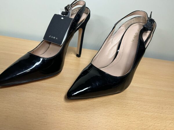 Zara Stiletto Charol 36 - Imagen 5