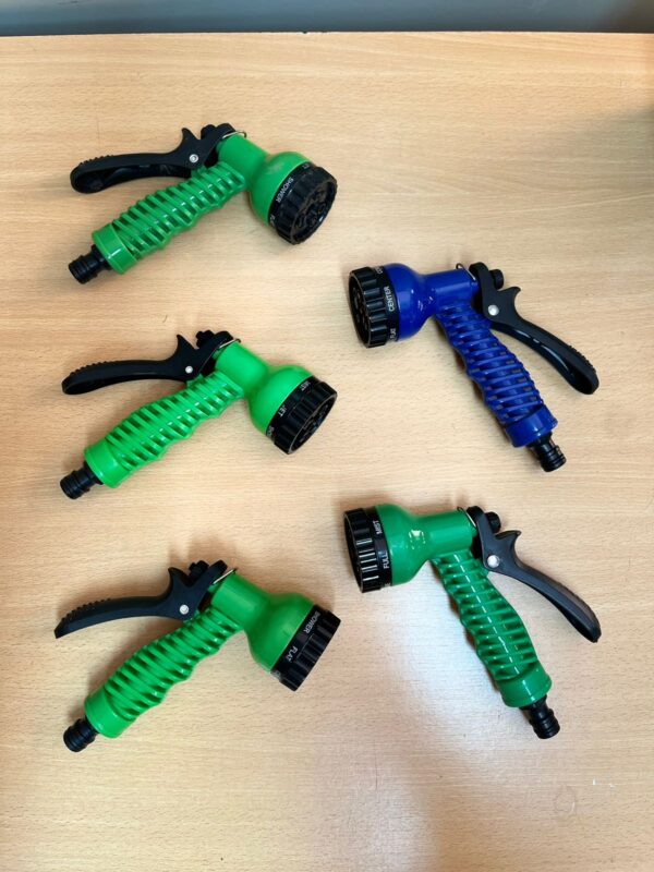 Pistola multijet para manguera de jardín