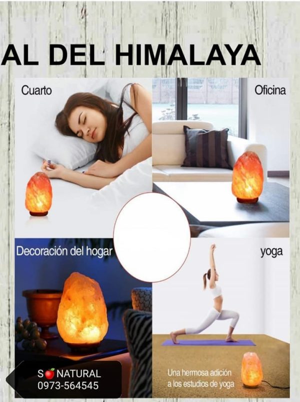 Lámpara de Sal del Himalaya - Image 4