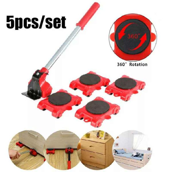 Elevador Para Mover Muebles Pesados 5 Piezas Moving Helpers - Image 2