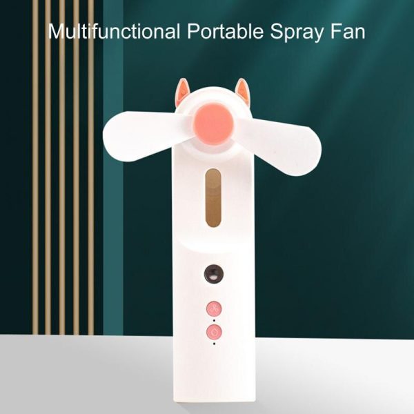 Mini Humidificador - Ventilador portátil recargable - Image 6