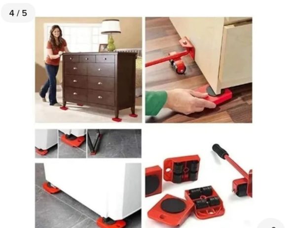 Elevador Para Mover Muebles Pesados 5 Piezas Moving Helpers - Image 5