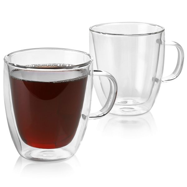 Taza de Vidrio Doble Pared 350 ml. - Image 2