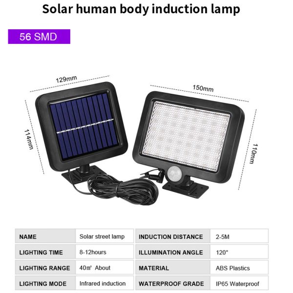 Split Lámpara Solar GL-8COB - Image 8