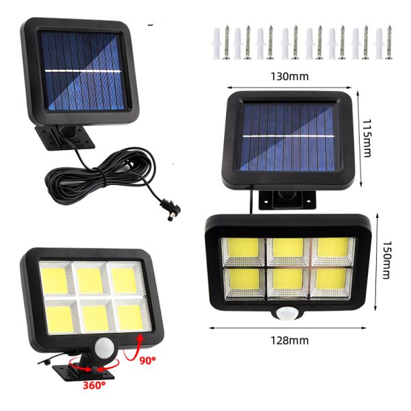 Split Lámpara Solar GL-8COB - Image 9