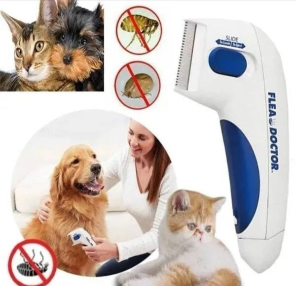 Peine Eléctrico Antipulgas para Perros y Gatos - Image 5