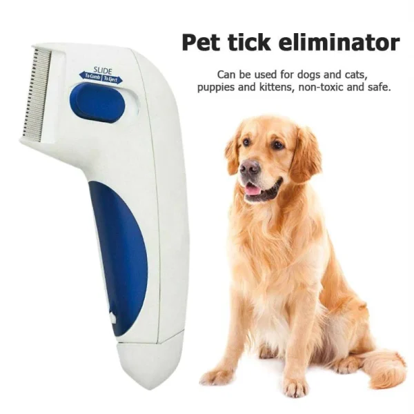 Peine Eléctrico Antipulgas para Perros y Gatos - Image 7