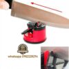 Afilador de Cocina Seguro para cuchillos, afiladora de tungsteno con ventosa.