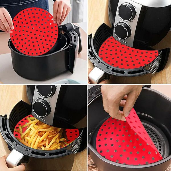 Molde Airfryer de silicona, también para microondas, vaporeras, etc. - Image 5