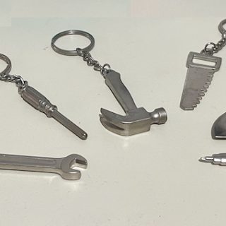 Llaveros Réplicas Miniatura de Herramientas