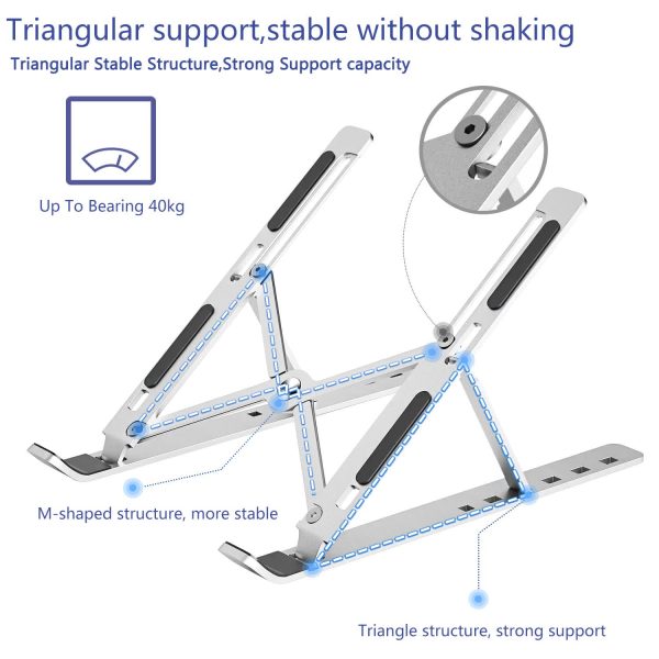 Soporte de Aluminio para computadora o Ipad - Image 6