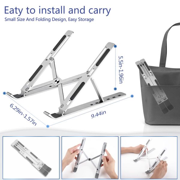 Soporte de Aluminio para computadora o Ipad - Image 4