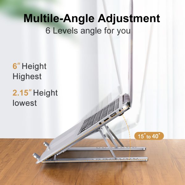 Soporte de Aluminio para computadora o Ipad - Image 15