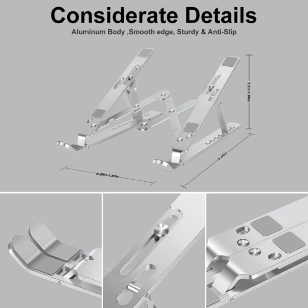 Soporte de Aluminio para computadora o Ipad - Image 10