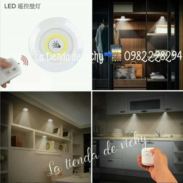 Kit de 3 Luces Led con control remoto - Image 4