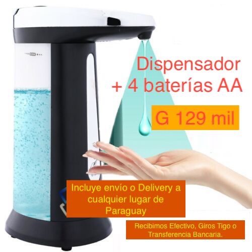 Dispensador Eléctrico de Jabón, Detergente, etc