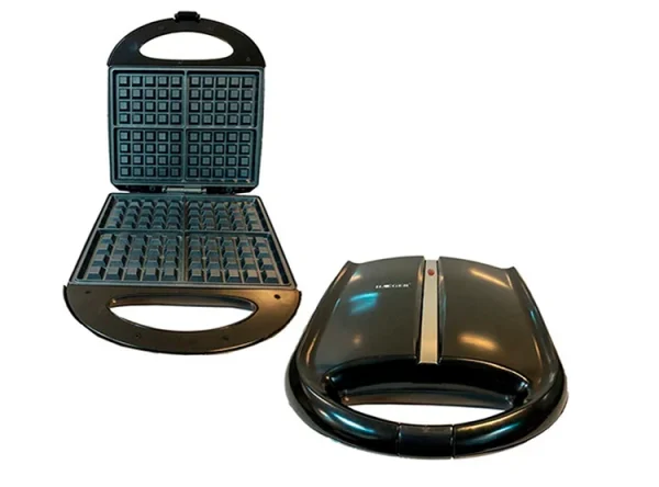 Wafflera - Mixtera XL de 4 placas, 1400w - Image 4