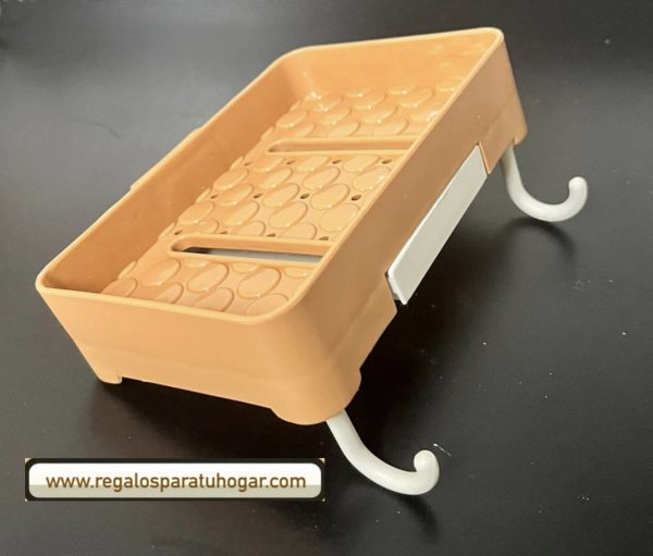 Jabonera autoadhesiva organizadora para el baño - Image 2