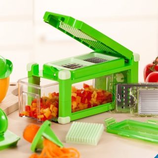 Cortador de Verduras: ralla, corta, pela, espiraliza ...