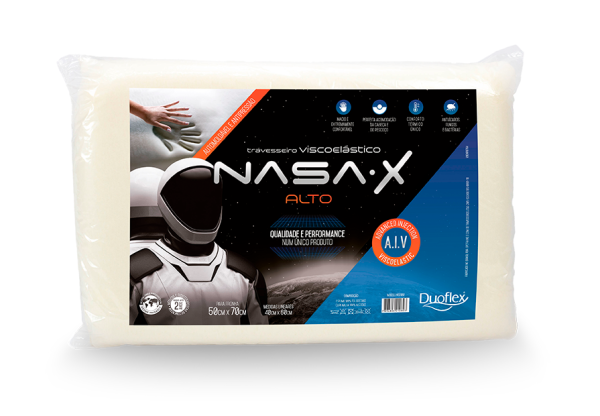 Almohada Viscoelástica, control de temperatura y anti ácaro NASA X - Image 5