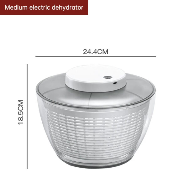 Centrifugador Eléctrico Recargable para Ensaladas - Image 2