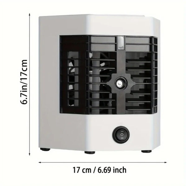 Mini Aire Acondicionado Hexagonal - Image 3
