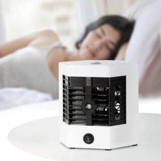 Mini Aire Acondicionado Hexagonal