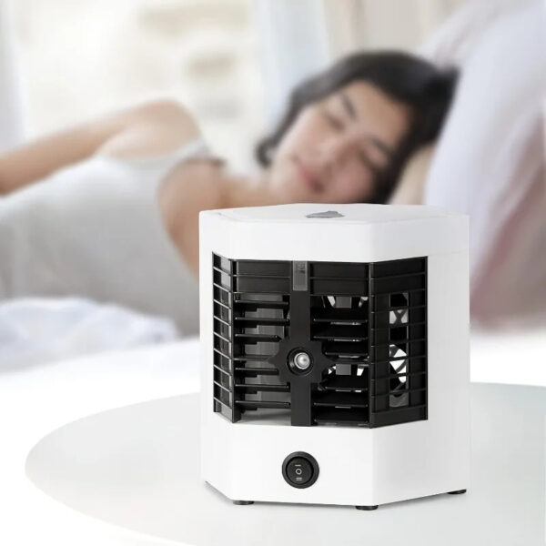 Mini Aire Acondicionado Hexagonal