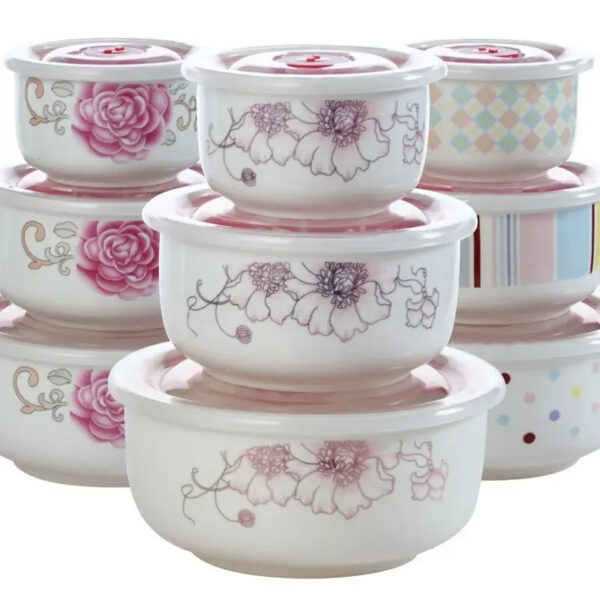 Set de Tazones de Cerámica Premium para Microondas – Práctico y Elegante - Image 6