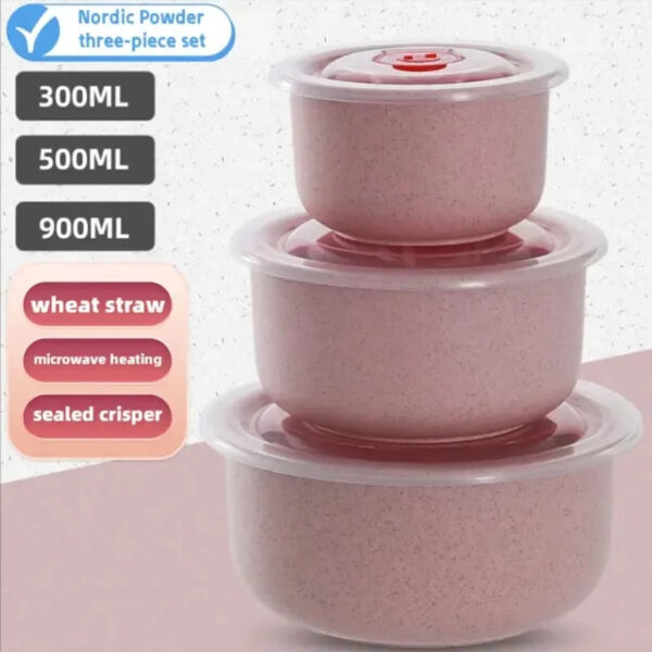 Set de Tazones de Cerámica Premium para Microondas – Práctico y Elegante - Image 7