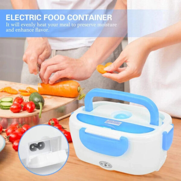 Lonchera Eléctrica Multifuncional: Calienta y Mantén tus Alimentos Frescos - Image 5