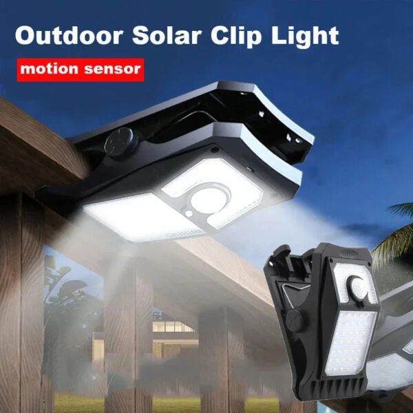 Luz Solar con Clip y Sensor de Movimiento - Image 11