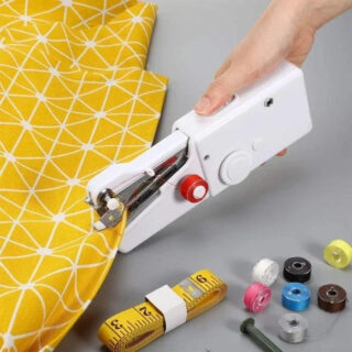 Mini Cose - Cose Todo: Mini máquina portátil, a batería con opción de adaptador de corriente