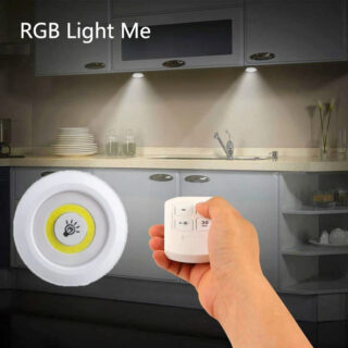 Set de 3 Luces LED con Baterías y Control Remoto