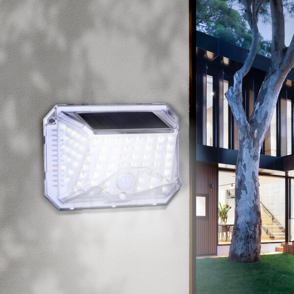 Lámpara Solar LED de Pared Aigostar "Solar Sensor Wall Light": Iluminación Exterior Eficiente y Segura (Paquete de 2) - Image 6