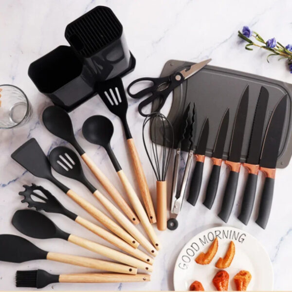 Juego de Utensilios de Cocina de 19 Piezas – Completo y Funcional - Image 2