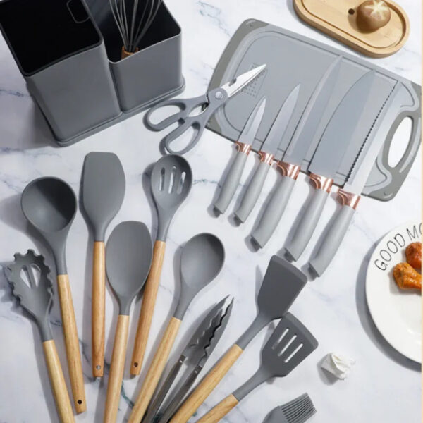 Juego de Utensilios de Cocina de 19 Piezas – Completo y Funcional - Image 4