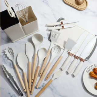 Juego de Utensilios de Cocina de 19 Piezas – Completo y Funcional