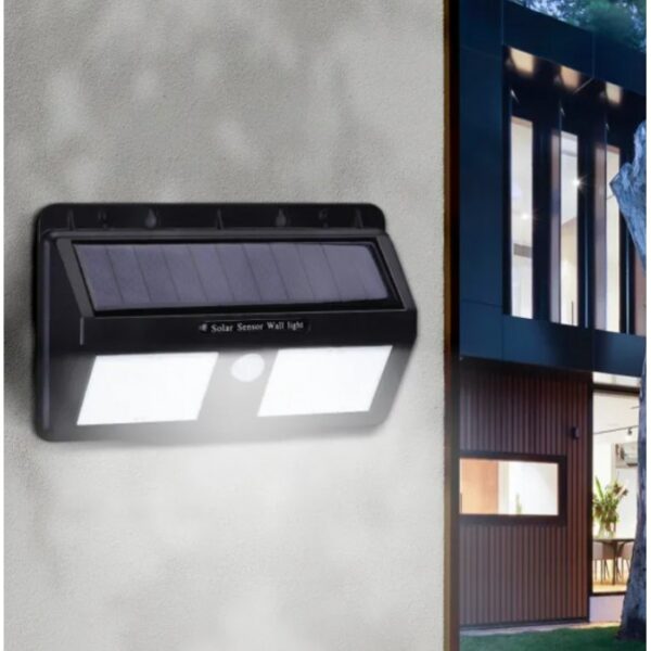 Lámpara Solar LED de Pared Aigostar: Iluminación Exterior Potente, Segura y Eficiente - Image 4